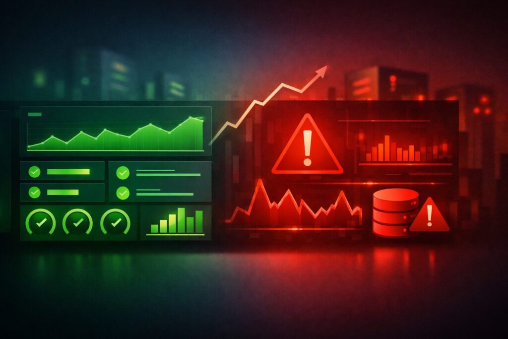 Dashboards were green. Customers still lost trust. Dashboards were green. Customers still lost trust.